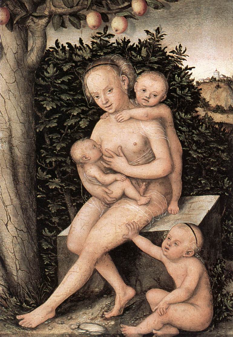 CRANACH, Lucas the Elder Charity fdgr